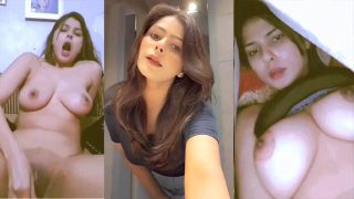 Mast Maal Punjabi Kudi Playing With Big Boobs
