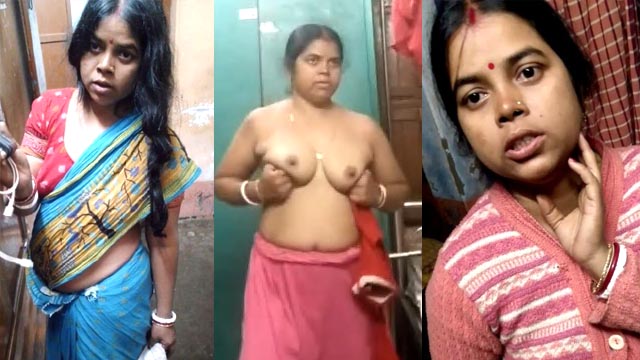 Sexy Bengali Boudi Bathing And Changing Nude Captured Clips