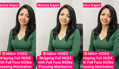 Monika Kapoor Live Stripping Full Nude Boobs Pressing Leaked Nude Fucking