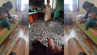 Desi House Owner Son Masturbating – Infront Of Maid Aunty Latest Sex Video’s