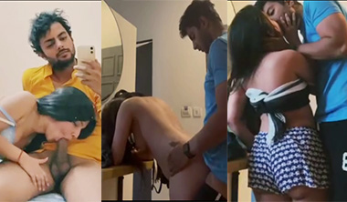 Desi Babe Giving Blowjob Fuck With BF Leaked Mms