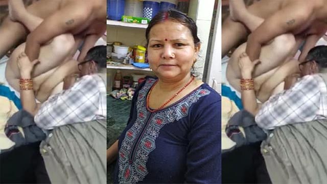 South Horny Mature Aunty Painful Threesome Fuck