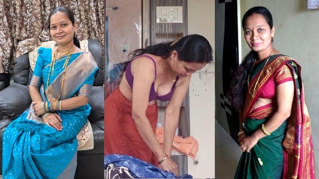 Marathi Aunty Nude Changing Dress – Secretly CCTV Cam