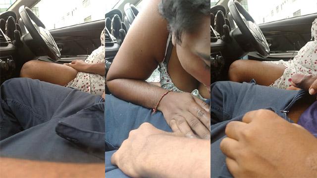 Punjabi Mature Wife Sucking – Cheating Sex by Parking Car